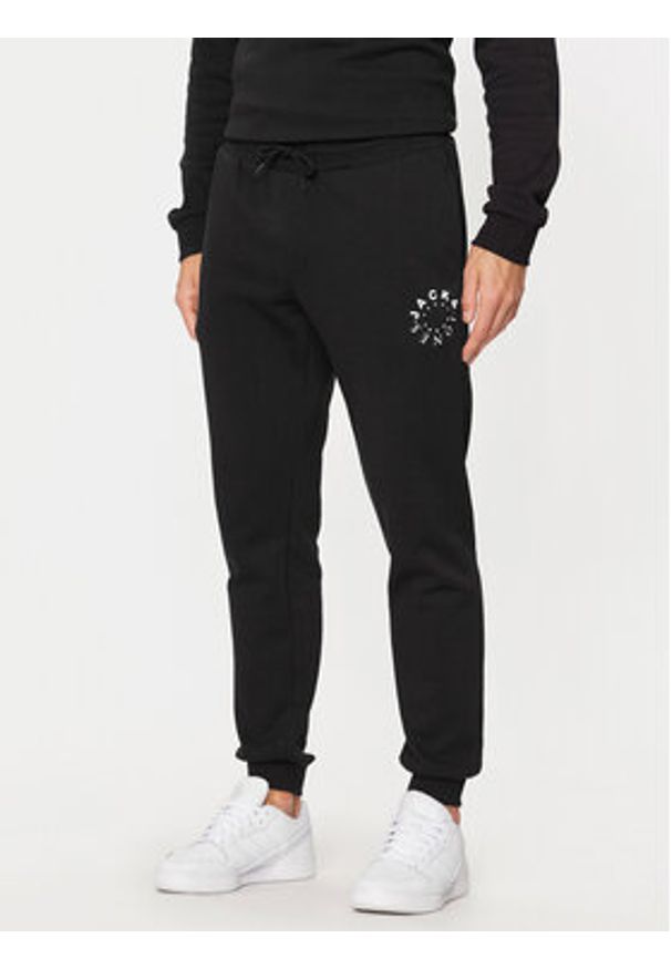 Jack & Jones Dres Warrior 12248814 Czarny Regular Fit. Kolor: czarny. Materiał: bawełna, syntetyk