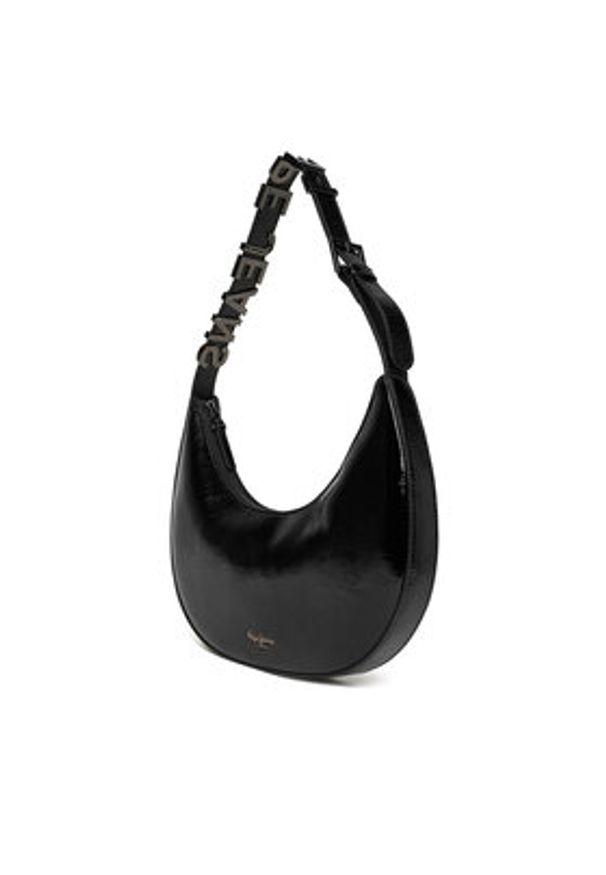 Pepe Jeans Torebka Gracey PL0300048 Czarny. Kolor: czarny. Materiał: skórzane