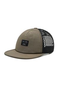 Czapka z daszkiem Salewa. Kolor: zielony. Materiał: mesh #1