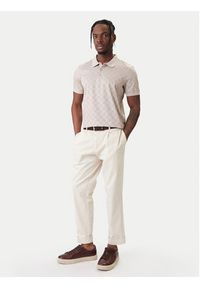 JOOP! Polo Jesse 10100063 30100496 Brązowy Regular Fit. Typ kołnierza: polo. Kolor: brązowy. Materiał: bawełna #5