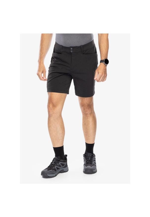 Spodenki turystyczne męskie Helly Hansen Vika Tur Shorts. Kolor: czarny. Sport: turystyka piesza