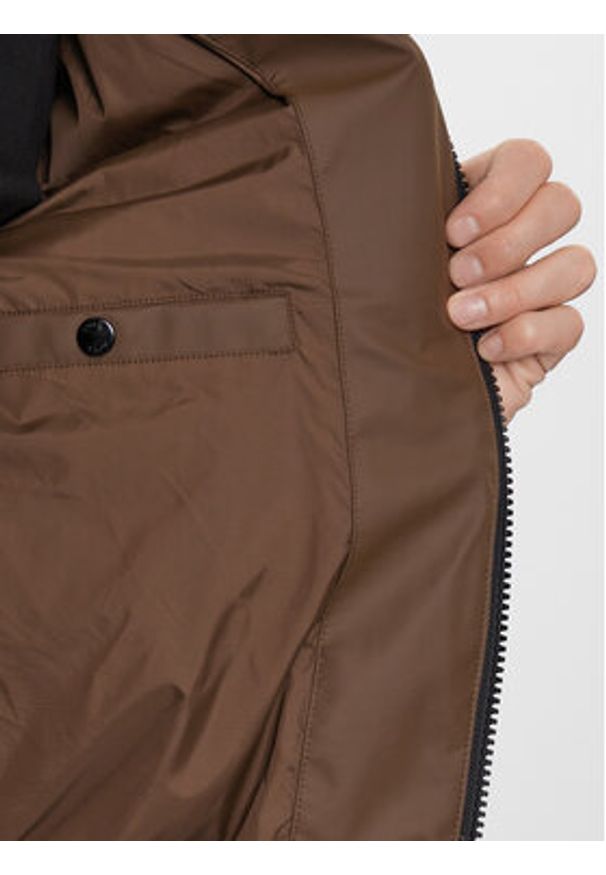 BOSS Kurtka przejściowa Caradoc 50493693 Brązowy Regular Fit. Kolor: brązowy. Materiał: syntetyk