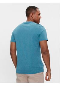 Polo Ralph Lauren T-Shirt 710671438367 Niebieski Custom Slim Fit. Typ kołnierza: polo. Kolor: niebieski. Materiał: bawełna #2