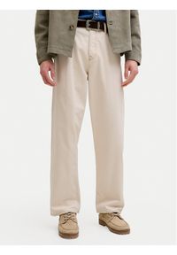 Jack & Jones Jeansy Alex 12295747 Beżowy jasny Baggy Fit. Kolor: beżowy #1