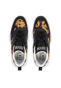 Versace Jeans Couture Sneakersy 80VA3SU7 ZSE19 G89 Czarny. Kolor: czarny. Materiał: skóra #2