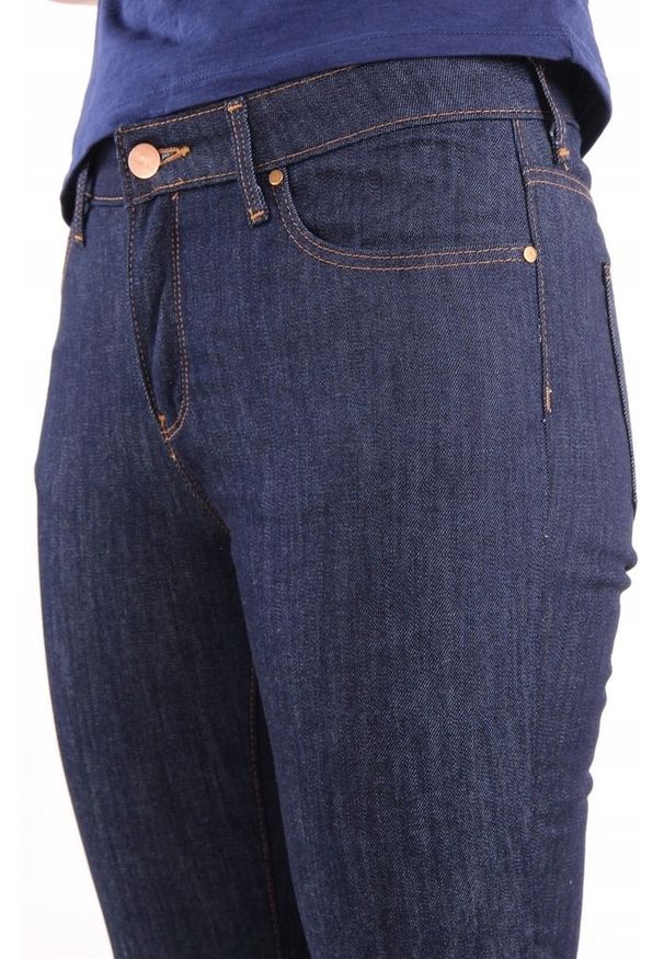 Wrangler - WRANGLER SLIM DAMSKIE SPODNIE JEANSOWE JEANSY RETRO DRY W28LCY041 112128378. Styl: retro