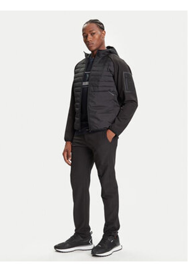 BOSS Kurtka przejściowa J_Urbanex Hybrid HD 50541032 Czarny Regular Fit. Kolor: czarny. Materiał: syntetyk