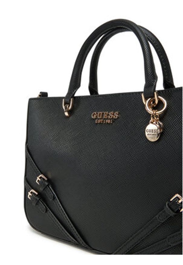 Guess Torebka HWZG96 36060 Czarny. Kolor: czarny. Materiał: skórzane