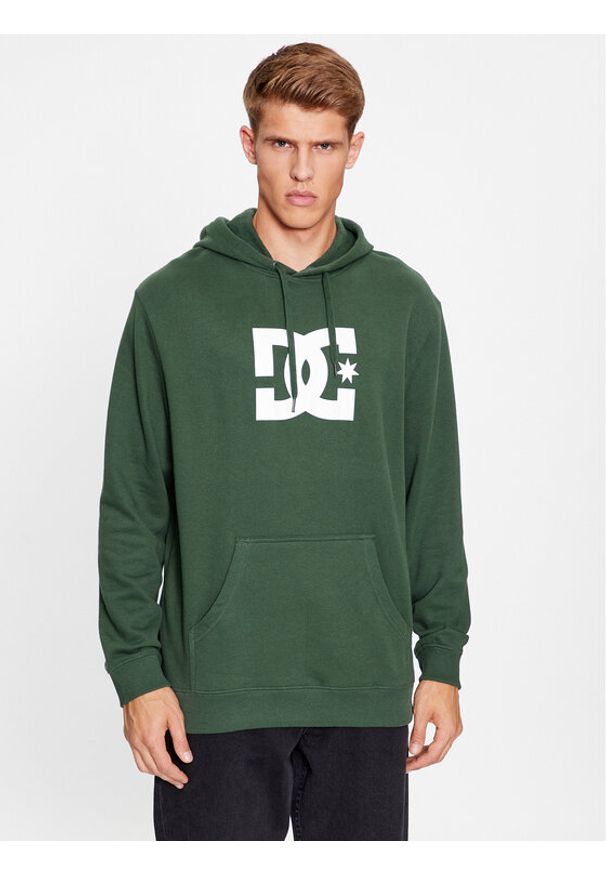 DC Shoes Bluza Dc Star Otlr ADYSF03099 Zielony Regular Fit. Kolor: zielony. Materiał: bawełna