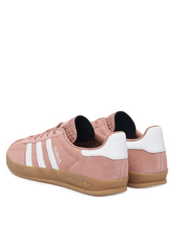 Adidas - adidas Sneakersy Gazelle Indoor JS1397 Różowy. Kolor: różowy. Materiał: zamsz, skóra. Model: Adidas Gazelle