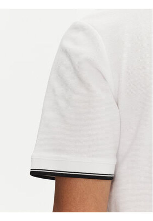Jack & Jones - Jack&Jones Polo Pacer 12273303 Biały Regular Fit. Typ kołnierza: polo. Kolor: biały. Materiał: bawełna