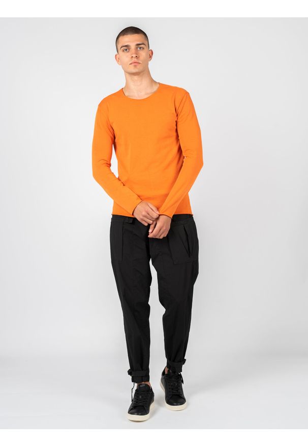 Xagon Man Longsleeve | P2308 2JX 2403 | Mężczyzna | Pomarańczowy. Okazja: na co dzień. Kolor: pomarańczowy. Materiał: bawełna, elastan. Długość rękawa: długi rękaw. Styl: casual