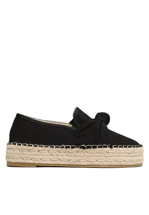 Jenny Fairy Espadryle WSS990-145 Czarny. Kolor: czarny. Materiał: materiał