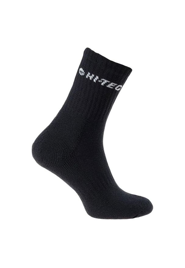 Hi-tec - Skarpetki Do Kostek Męskie Logo Chiro 3pak. Kolor: czarny, biały, wielokolorowy. Sport: turystyka piesza