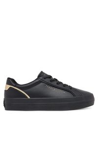 TOMMY HILFIGER - Sneakersy Tommy Hilfiger. Kolor: czarny