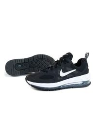 Buty do chodzenia dla dzieci Nike Air Max Genome. Zapięcie: sznurówki. Kolor: czarny. Materiał: tkanina, materiał, syntetyk. Szerokość cholewki: normalna. Model: Nike Air Max. Sport: turystyka piesza