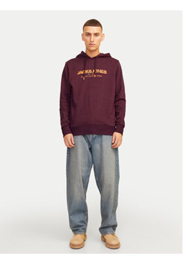 Jack & Jones - Jack&Jones Bluza Alvis 12256848 Fioletowy Standard Fit. Kolor: fioletowy. Materiał: syntetyk