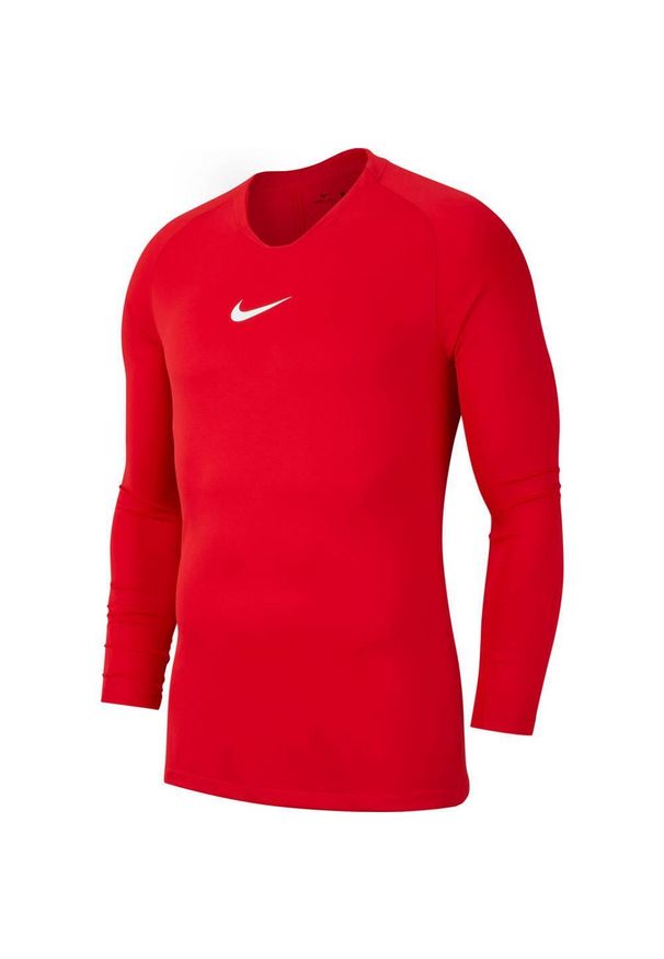 Nike - Koszulka Typu Base Layer Park DriFIT Dla Dorosłych Unisex. Kolor: czerwony