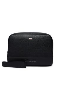 TOMMY HILFIGER - Tommy Hilfiger Saszetka Th Central Pouch AM0AM14484 Czarny. Kolor: czarny. Materiał: skóra #6