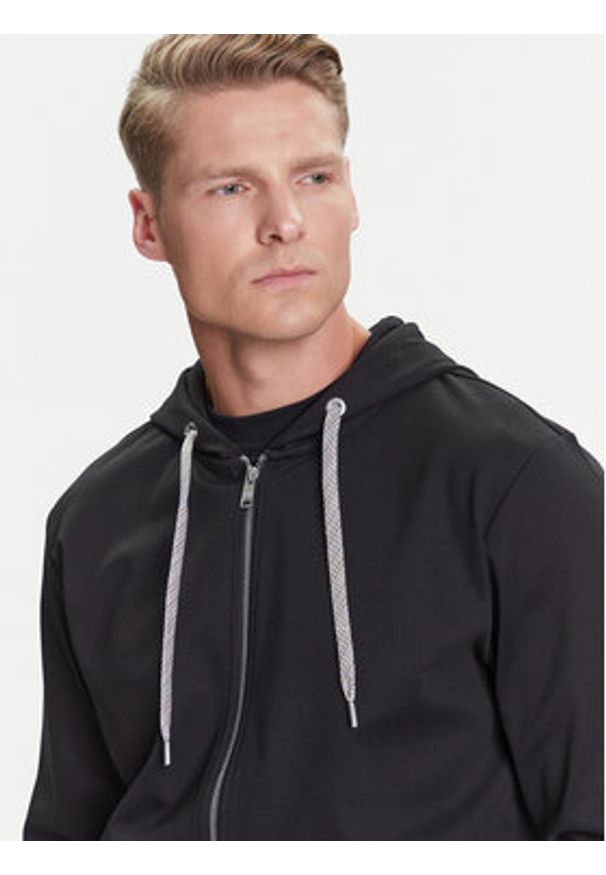 BOSS Bluza C-Spence 109 50543427 Czarny Regular Fit. Kolor: czarny. Materiał: bawełna