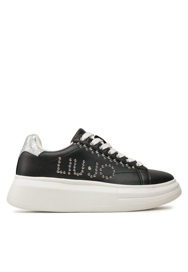 Liu Jo Sneakersy F4755 EX096 Czarny. Kolor: czarny. Materiał: skóra