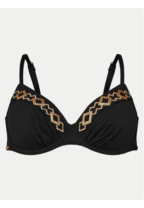 SELMARK - Selmark Góra od bikini BL311 Czarny. Kolor: czarny. Materiał: syntetyk