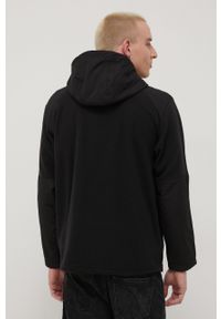 The North Face bluza Black Box męska kolor czarny z kapturem gładka. Typ kołnierza: kaptur. Kolor: czarny. Materiał: materiał, włókno, tkanina, dzianina. Wzór: gładki