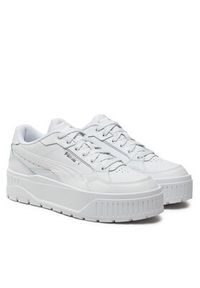 Puma Sneakersy Karmen II Idol 397461 02 Biały. Kolor: biały. Materiał: skóra