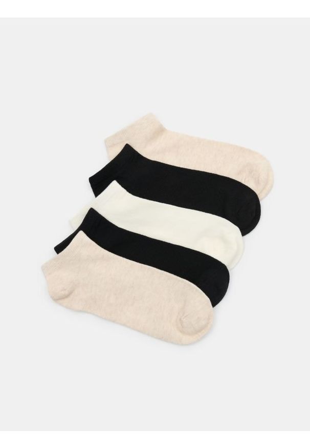 Sinsay - Skarpetki stopki 5 pack - wielobarwny