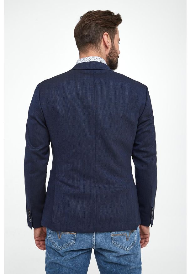Marynarka męska wełniana Hoverest JOOP!. Materiał: wełna