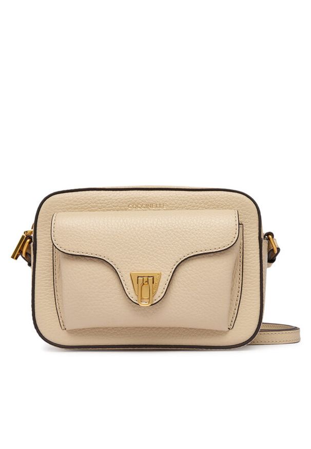 Coccinelle Torebka MF6 Coccinelle Beat Soft E1 MF6 55 04 01 Beżowy. Kolor: beżowy. Materiał: skórzane