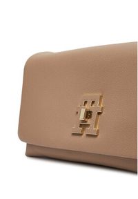 TOMMY HILFIGER - Tommy Hilfiger Torebka AW0AW17462 Beżowy. Kolor: beżowy. Materiał: skórzane #3