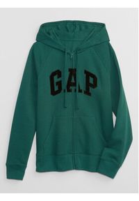 GAP - Gap Bluza 463503-36 Zielony Regular Fit. Kolor: zielony. Materiał: bawełna