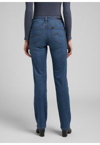 Lee - LEE MARION DAMSKIE SPODNIE JEANSOWE STRAIGHT MID WORN L301CGMZ 112319926 #3