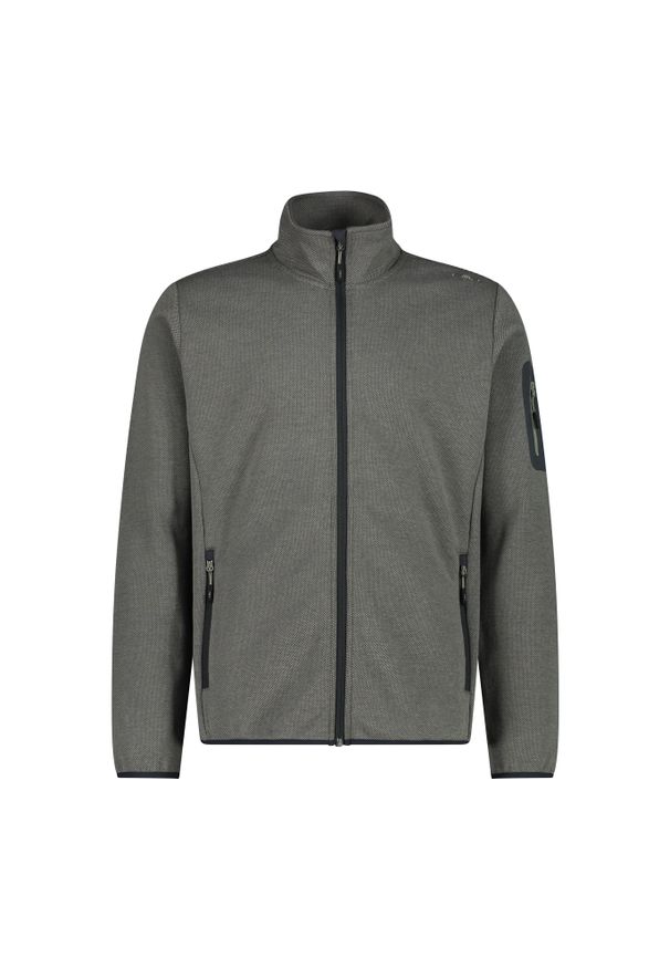 Bluza męska turystyczna CMP 34H6397. Kolor: szary. Materiał: polar. Sport: turystyka piesza