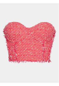 Patrizia Pepe Top 8C0678/A376-F592 Różowy Regular Fit. Kolor: różowy. Materiał: bawełna #2