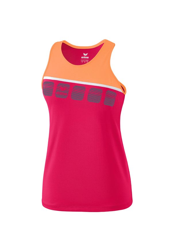 ERIMA - Dziecięca koszulka typu tank top Erima 5-C. Kolor: różowy, wielokolorowy, biały. Sport: fitness