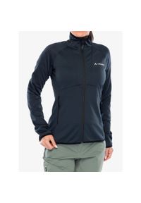 Polar turystyczny damski Vaude Monviso Fleece FZ Jacket II. Kolor: czarny. Materiał: polar