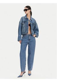 Pinko - PINKO Kurtka jeansowa Gaborone 104644 Niebieski Regular Fit. Kolor: niebieski. Materiał: bawełna #5