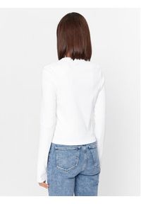 Calvin Klein Jeans Bluzka J20J222781 Biały Regular Fit. Kolor: biały. Materiał: bawełna