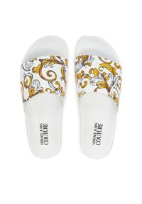Versace Jeans Couture Klapki 78VA3SQ3 Biały. Kolor: biały #3