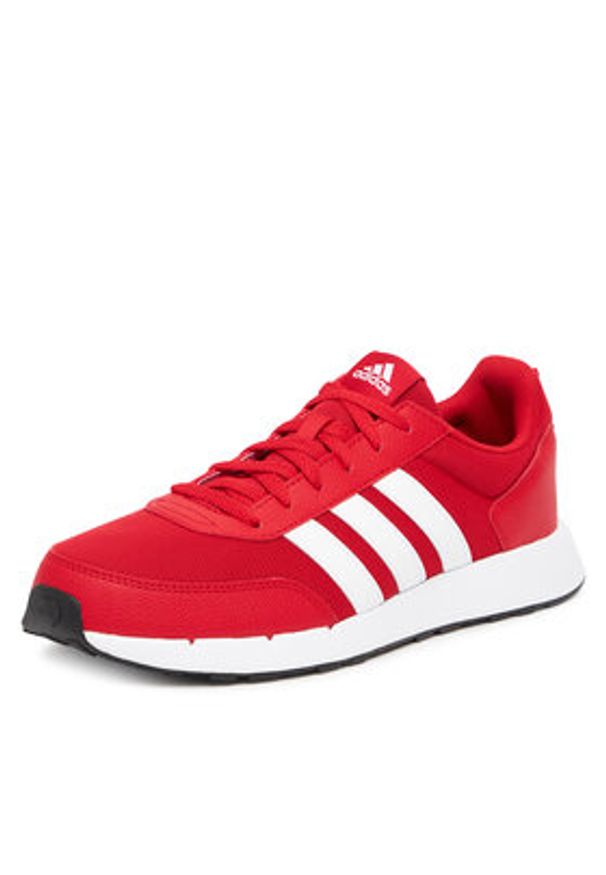 Adidas - adidas Sneakersy RUN 50S JQ4516 Czerwony. Kolor: czerwony. Materiał: materiał. Sport: bieganie