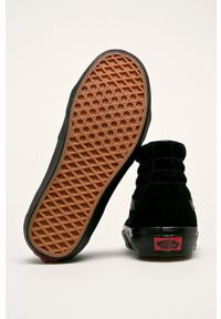 Vans - Trampki SK8-Hi. Nosek buta: okrągły. Zapięcie: sznurówki. Kolor: czarny. Materiał: guma #5