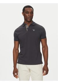 Barbour Polo Tartan MML0012NY51 Granatowy Tailored Fit. Typ kołnierza: polo. Kolor: niebieski. Materiał: bawełna #1