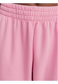 Adidas - adidas Spodnie dresowe Soft Lux KA7019 Różowy Loose Fit. Kolor: różowy. Materiał: syntetyk #3
