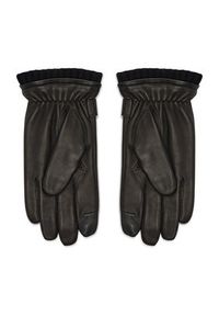 Calvin Klein Rękawiczki Męskie Leather Rivet Gloves K50K507425 Czarny. Kolor: czarny. Materiał: skóra