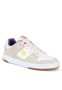 DC Shoes Sneakersy CURE ADJS100169-POW Beżowy. Kolor: beżowy. Materiał: skóra