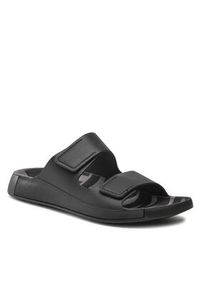 ecco - ECCO Klapki 2Nd Cozmo M 50090401001 Czarny. Kolor: czarny. Materiał: skóra