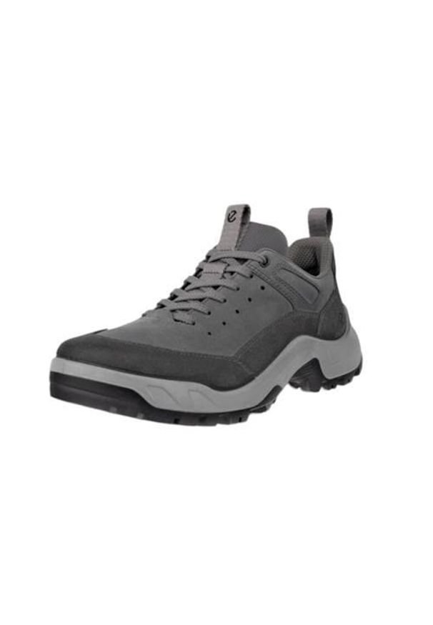 ecco - Buty trekkingowe męskie Ecco Offroad Lea Low. Zapięcie: sznurówki. Kolor: szary, wielokolorowy. Materiał: materiał. Szerokość cholewki: normalna. Sport: turystyka piesza