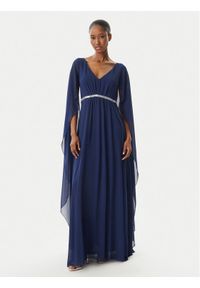 Rinascimento Sukienka wieczorowa CFC0123079003 Granatowy Regular Fit. Kolor: niebieski. Materiał: syntetyk. Styl: wizytowy #1